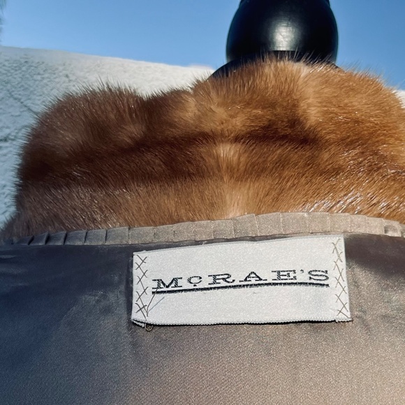 MINK COAT by McRae's Women's Medium Flawless Stylish and supple Mink Coat - Picture 13 of 14